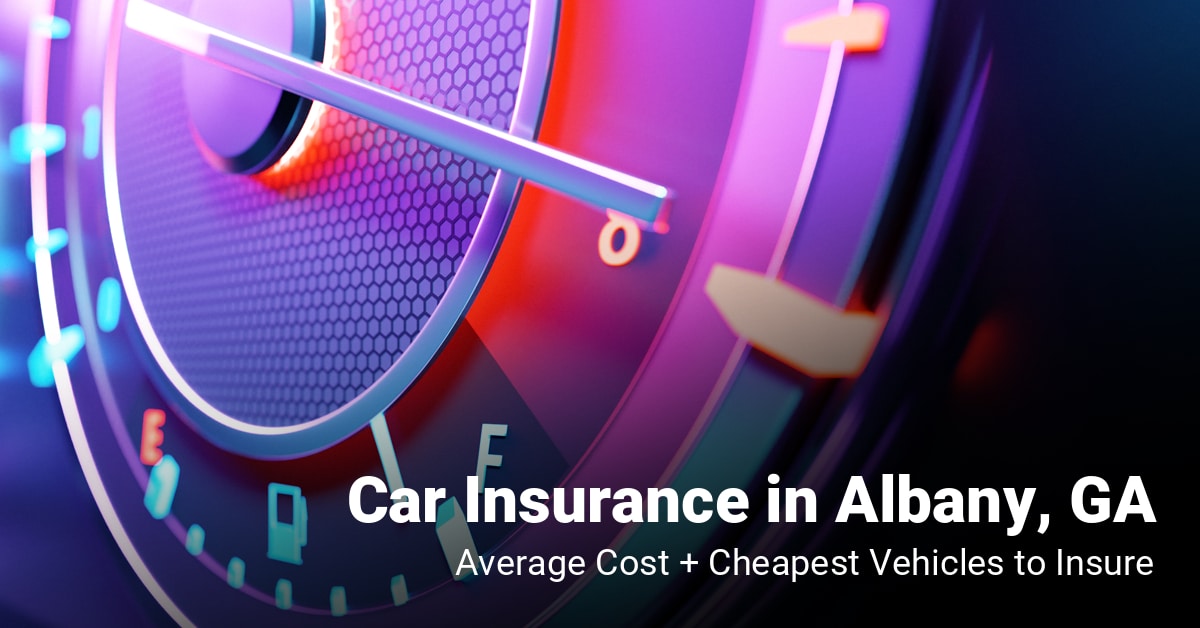 Albany, GA, car insurance cost and cheapest vehicles to insure