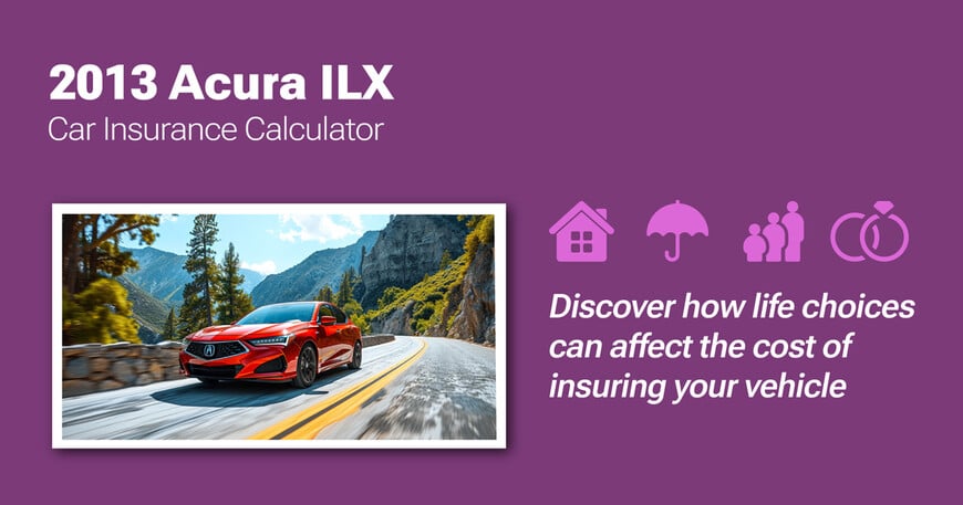 2013 Acura ILX car insurance calculator image