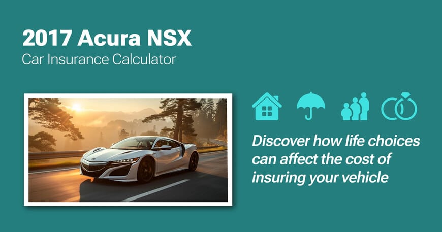 2017 Acura NSX car insurance calculator image