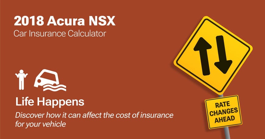 2018 Acura NSX car insurance calculator image