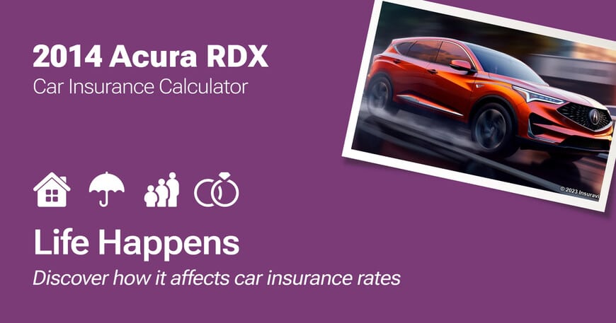 2014 Acura RDX car insurance calculator image