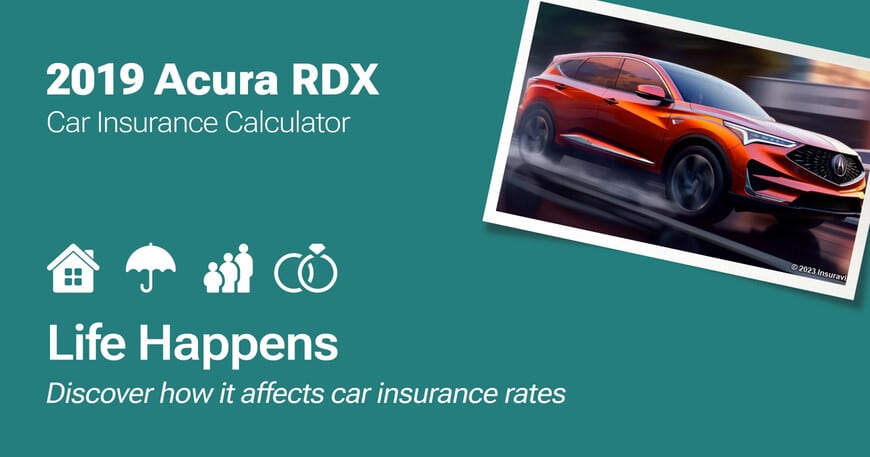 2019 Acura RDX car insurance calculator image