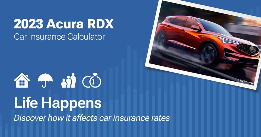 2023 Acura RDX car insurance calculator image