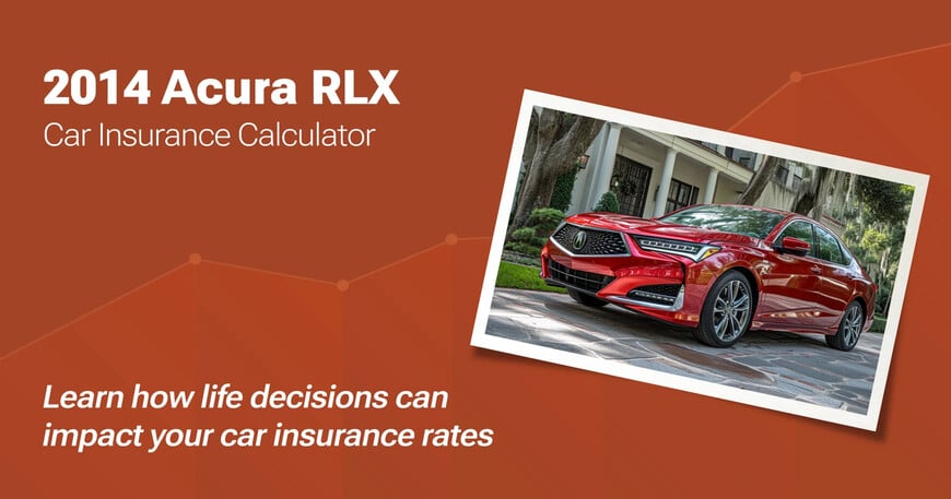 2014 Acura RLX car insurance calculator image
