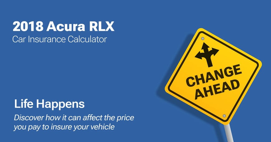 2018 Acura RLX car insurance calculator image