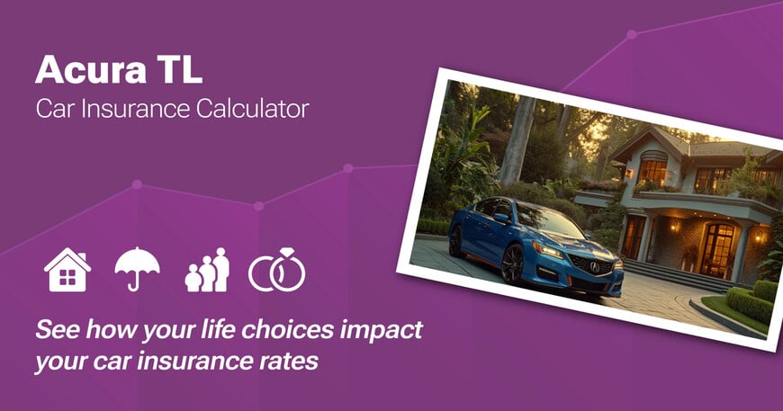 Acura TL car insurance calculator image