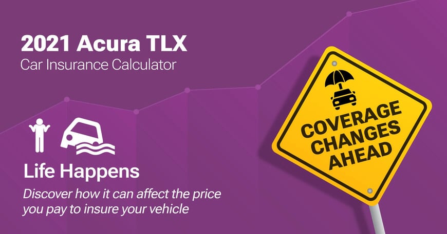 2021 Acura TLX car insurance calculator image