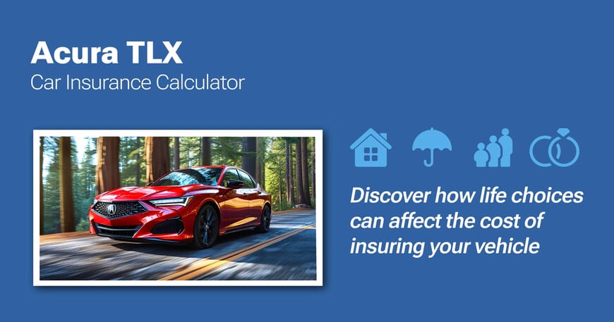 Acura TLX car insurance calculator image