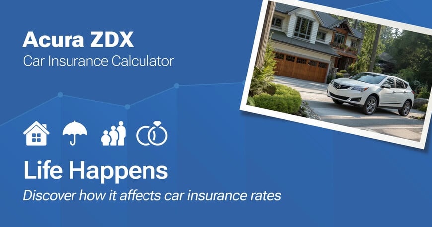 Acura ZDX car insurance calculator image