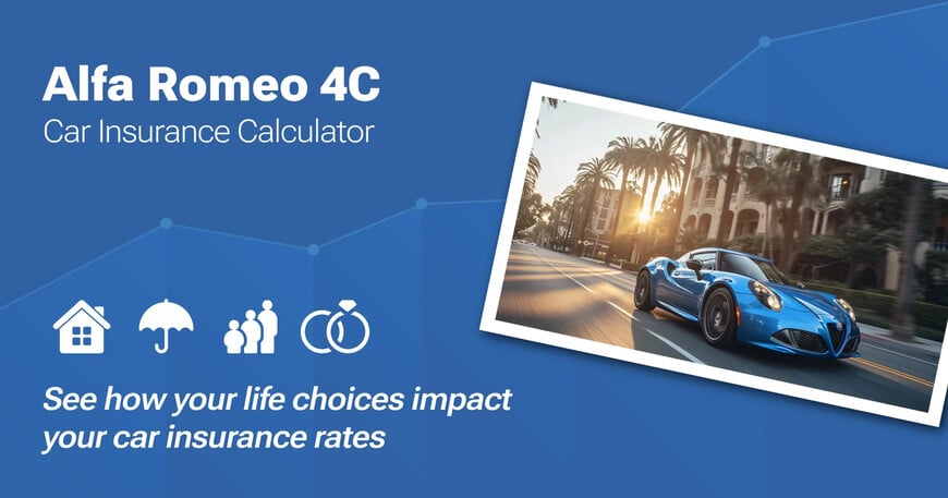 Alfa Romeo 4C car insurance calculator image