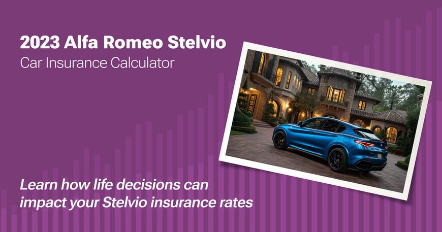 2023 Alfa Romeo Stelvio car insurance calculator image