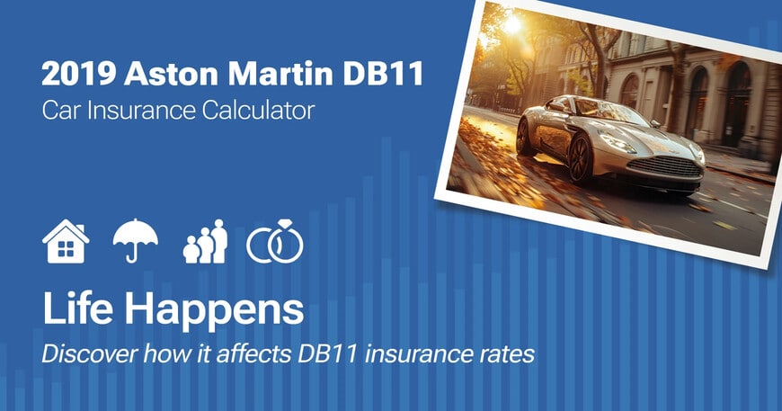 2019 Aston Martin DB11 car insurance calculator image