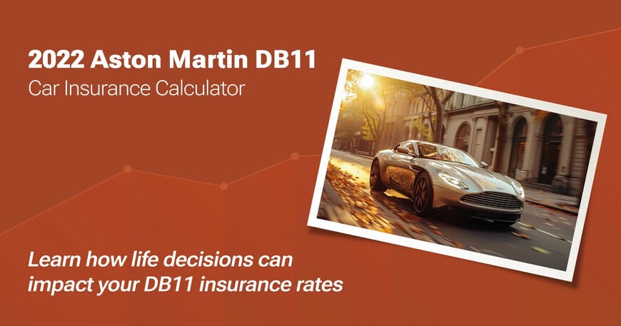 2022 Aston Martin DB11 car insurance calculator image
