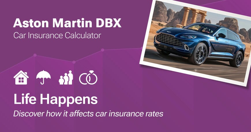 Aston Martin DBX car insurance calculator image