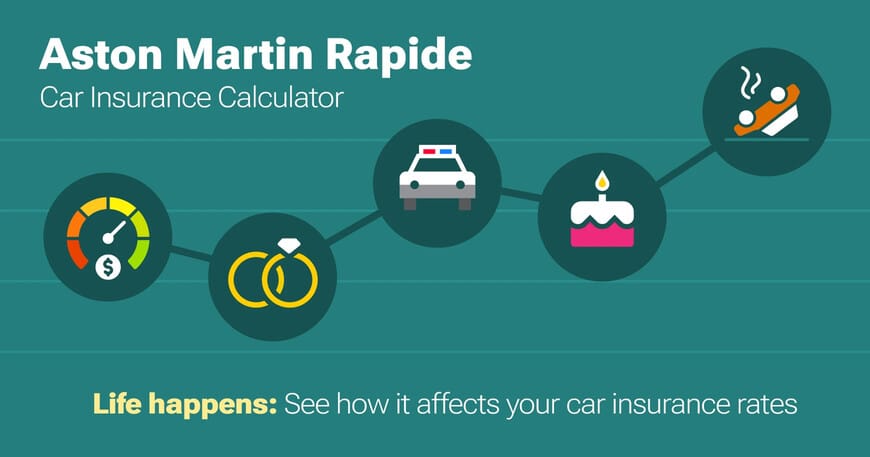 Aston Martin Rapide car insurance calculator image