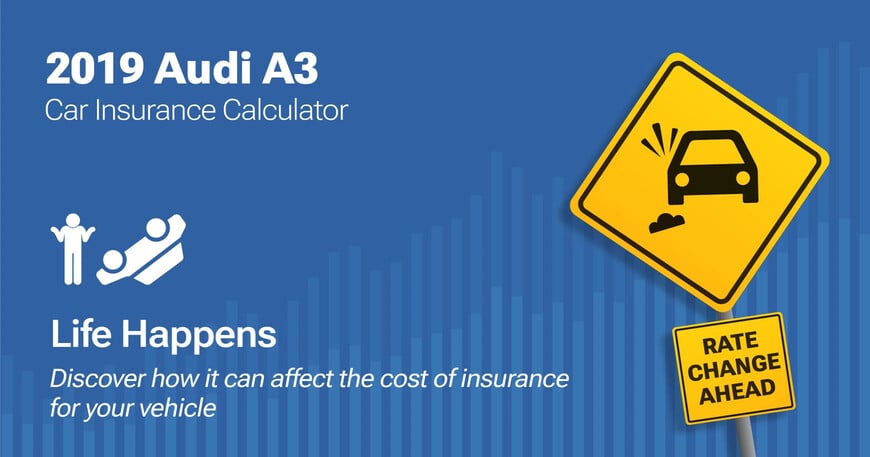 2019 Audi A3 car insurance calculator image