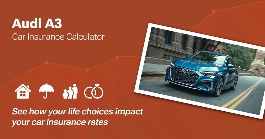Audi A3 car insurance calculator image
