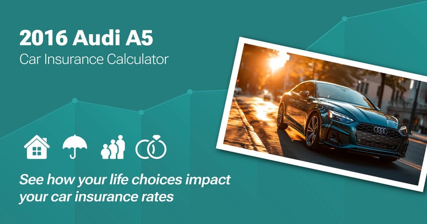 2016 Audi A5 car insurance calculator image