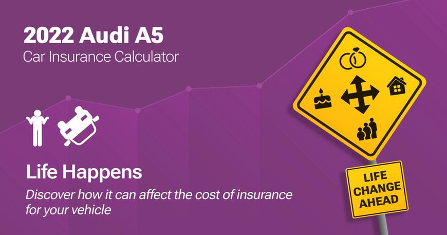 2022 Audi A5 car insurance calculator image