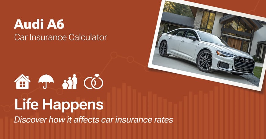 Audi A6 car insurance calculator image
