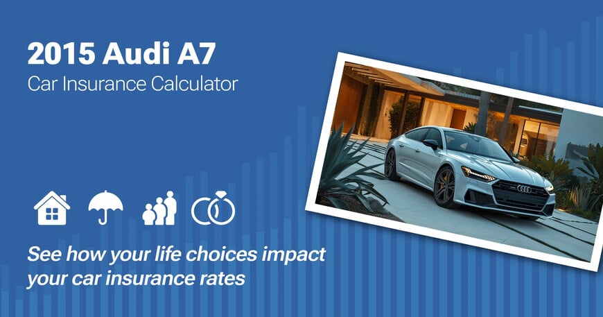 2015 Audi A7 car insurance calculator image