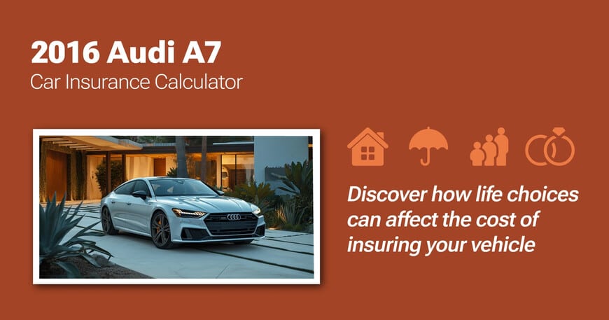 2016 Audi A7 car insurance calculator image