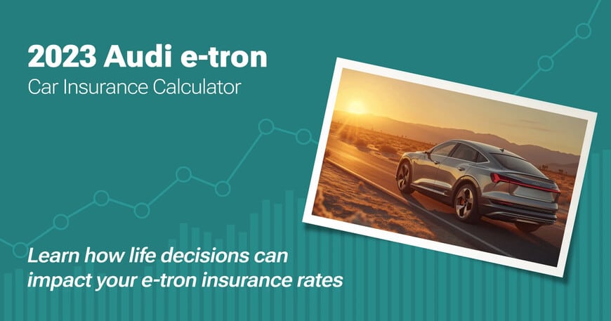 2023 Audi e-tron car insurance calculator image