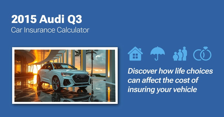 2015 Audi Q3 car insurance calculator image
