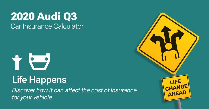 2020 Audi Q3 car insurance calculator image