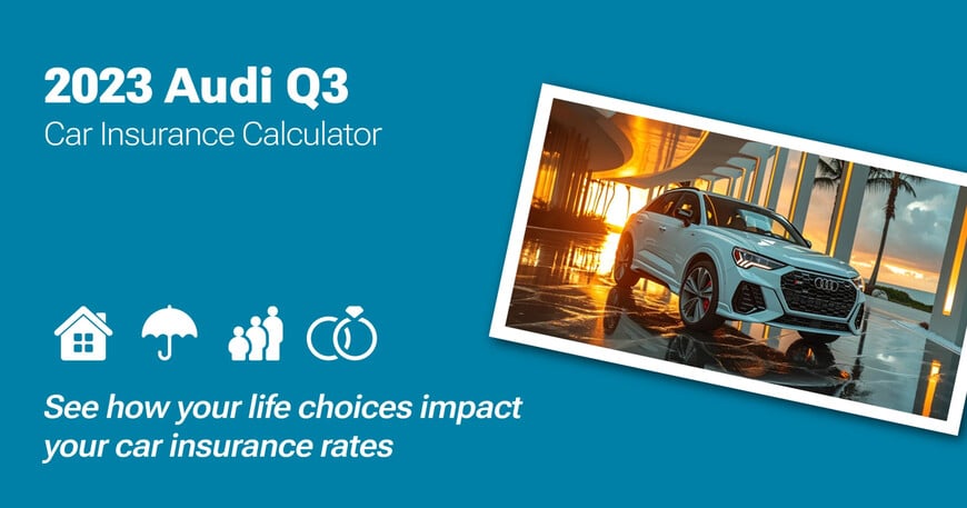 2023 Audi Q3 car insurance calculator image