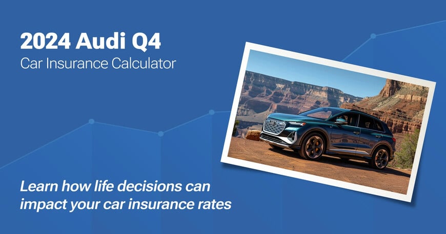 2024 Audi Q4 car insurance calculator image
