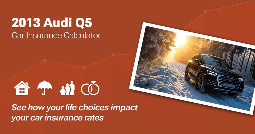 2013 Audi Q5 car insurance calculator image