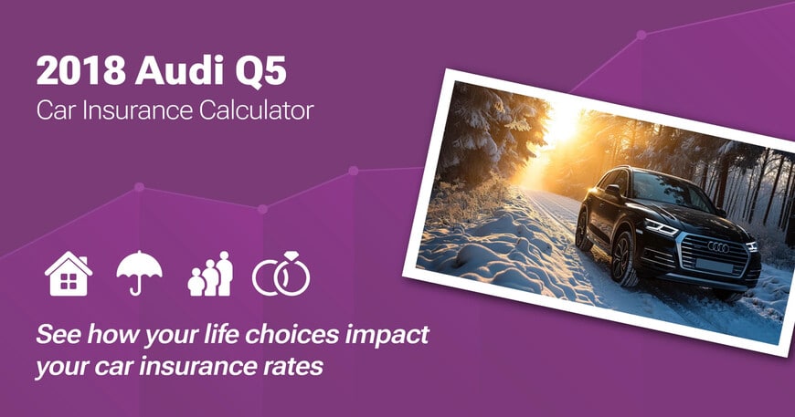 2018 Audi Q5 car insurance calculator image