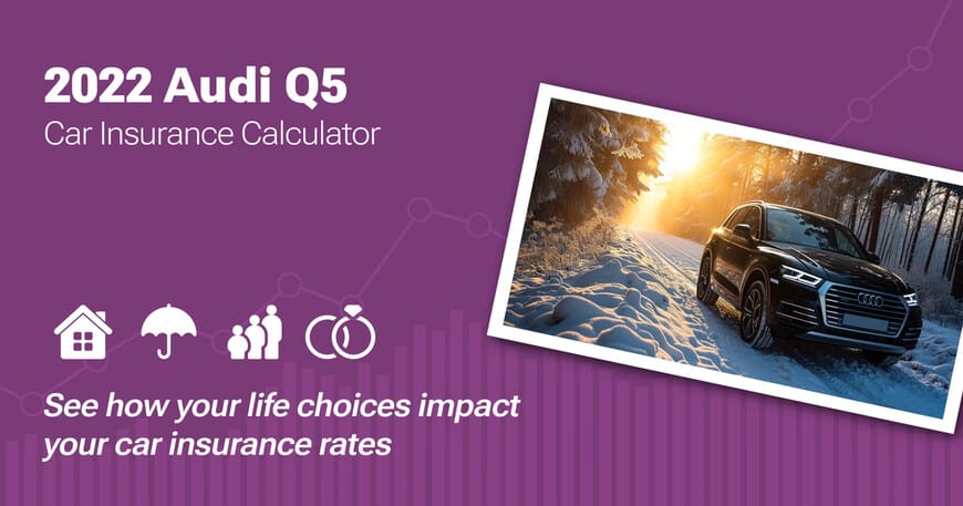2022 Audi Q5 car insurance calculator image