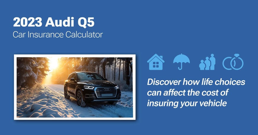 2023 Audi Q5 car insurance calculator image