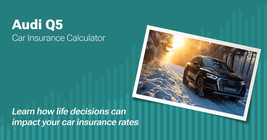 Audi Q5 car insurance calculator image