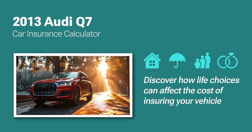 2013 Audi Q7 car insurance calculator image
