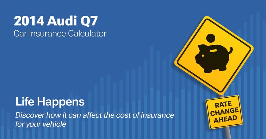 2014 Audi Q7 car insurance calculator image