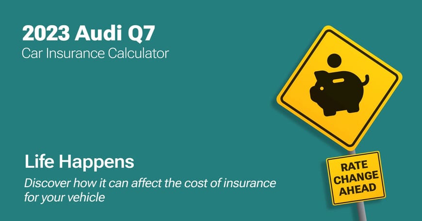 2023 Audi Q7 car insurance calculator image