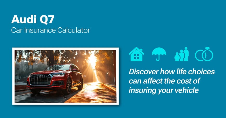 Audi Q7 car insurance calculator image
