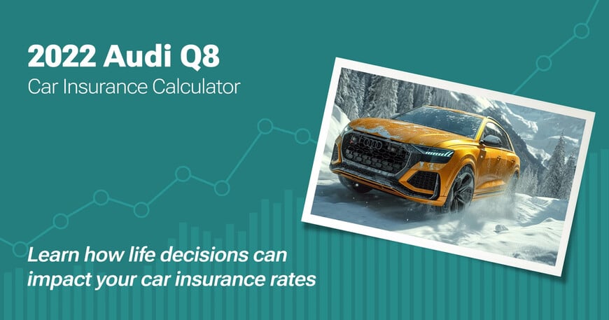 2022 Audi Q8 car insurance calculator image