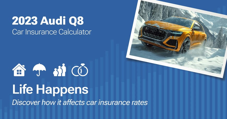 2023 Audi Q8 car insurance calculator image