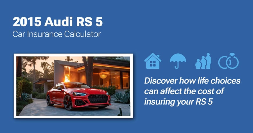 2015 Audi RS 5 car insurance calculator image