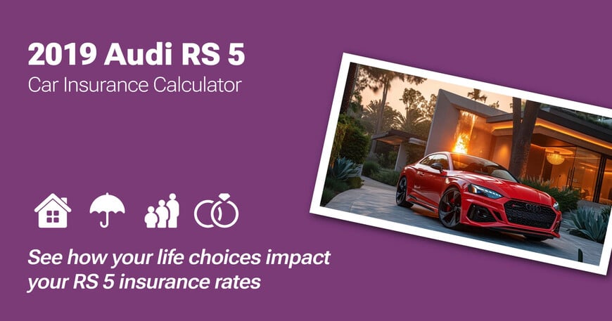 2019 Audi RS 5 car insurance calculator image