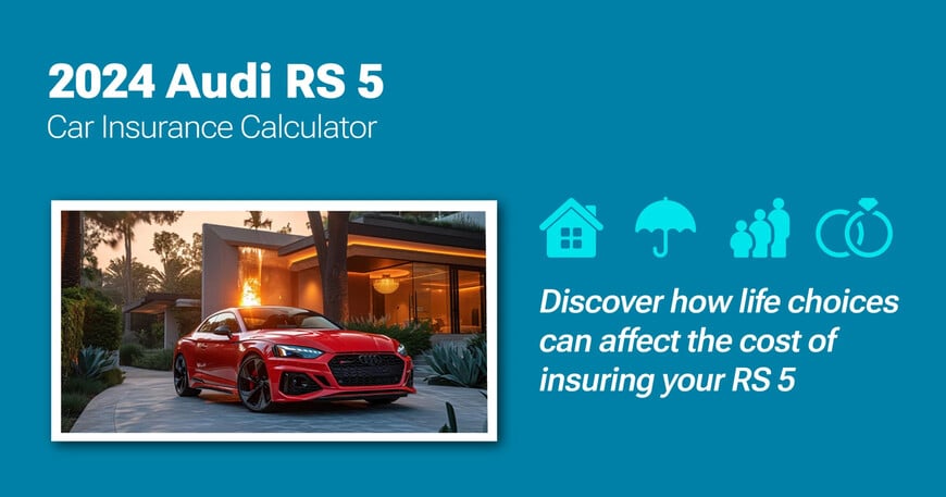 2024 Audi RS 5 car insurance calculator image