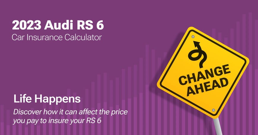 2023 Audi RS 6 car insurance calculator image