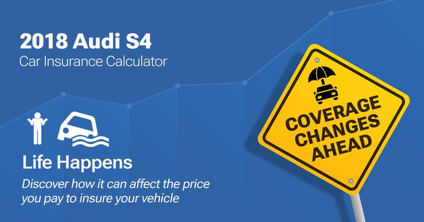 2018 Audi S4 car insurance calculator image