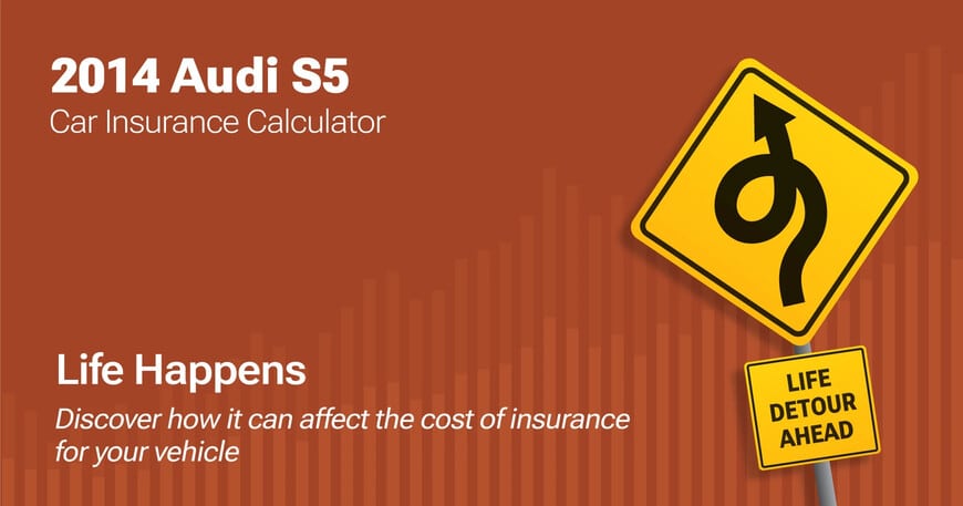 2014 Audi S5 car insurance calculator image