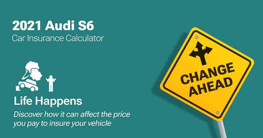 2021 Audi S6 car insurance calculator image
