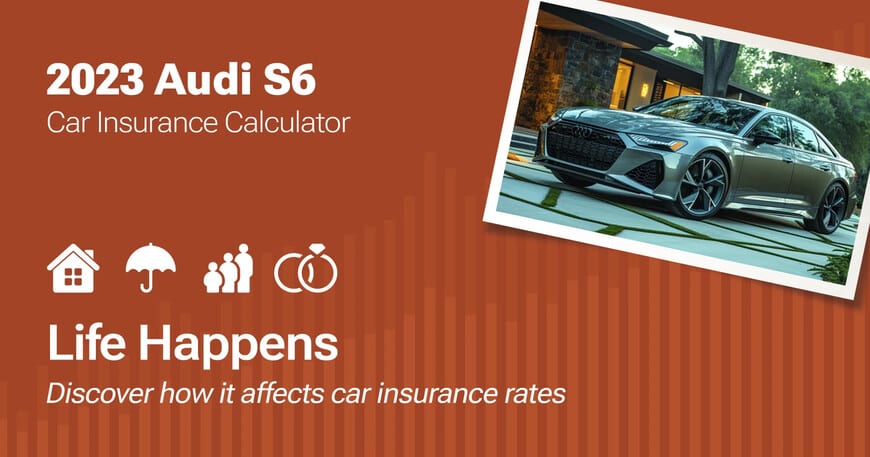 2023 Audi S6 car insurance calculator image